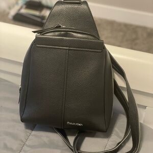 Myra Faux Leather Convertible Backpack